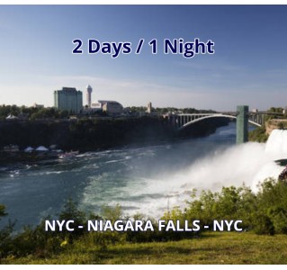 Niagara Falls & Outlet Shopping - 2 Day Tour (Every Mon,Thu,Sat)