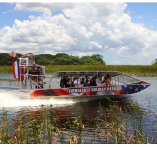 Everglades Holiday Park 60 Minute Airboat Tour and Alligator Presentation