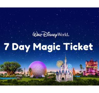 Walt Disney World 7 Day Magic Ticket + Memory Maker