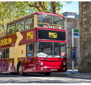 2 Day Hop-On Hop-Off Tour, Coastal Tour, Night Tour & Walking Tour (Dublin Explore)