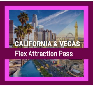 California & Vegas FLEX Pass (3 Attractions)