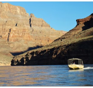 Grand Canyon Skywalk Getaway with Heli and Boat Tour