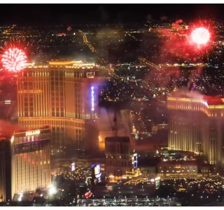 New Year’s Eve Fireworks Flight