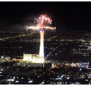 New Year’s Eve Fireworks Flight