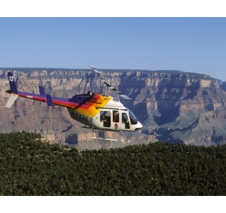 Grand Canyon South Rim Bus Tour with Helicopter Ride