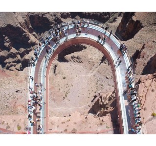 Grand Canyon West Rim Bus Tour with Helicopter & Skywalk