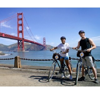 Self Guided Bike Rental from Fisherman's Wharf (24 Hours)