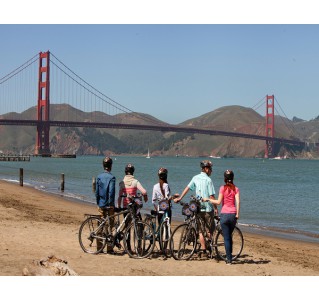 Guided Bike Tour - Golden Gate Bridge to Sausalito 